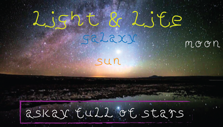 light and life字体 1