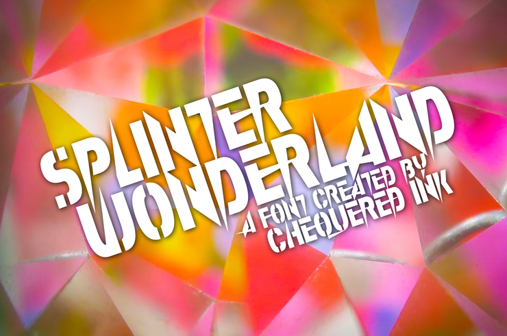 Splinter Wonderland字体 1