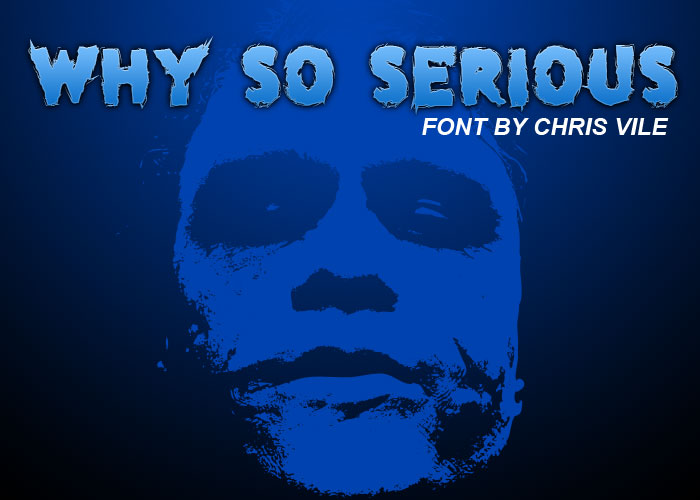 why so serious字体 1