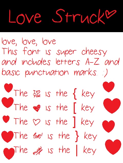 LoveStruck字体 2
