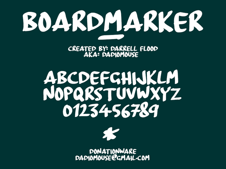 BoardMarker字体 1