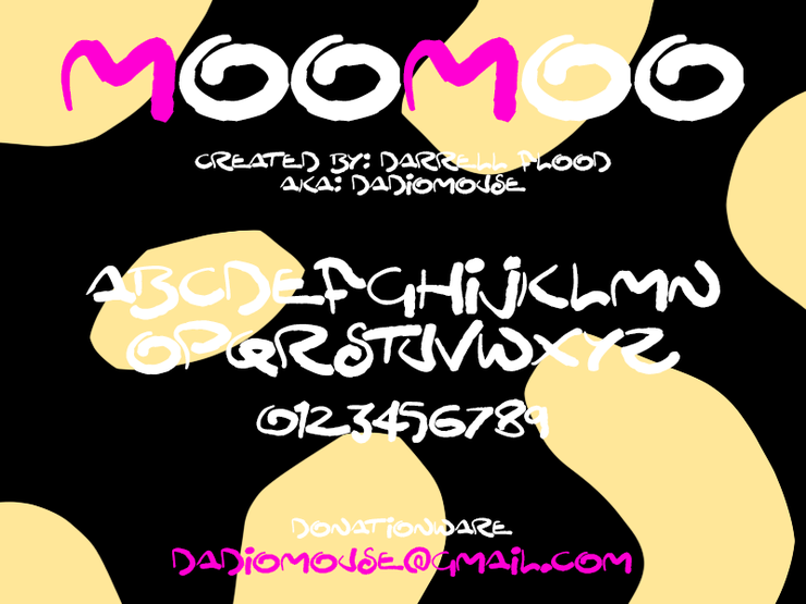 MooMoo字体 1