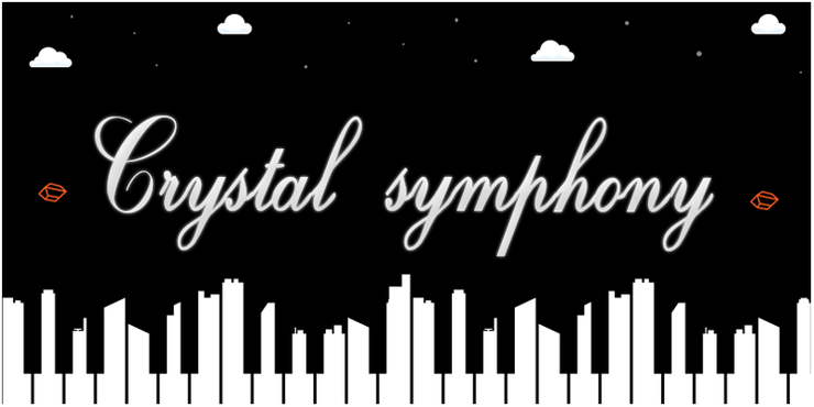 Crystal symphony字体 1
