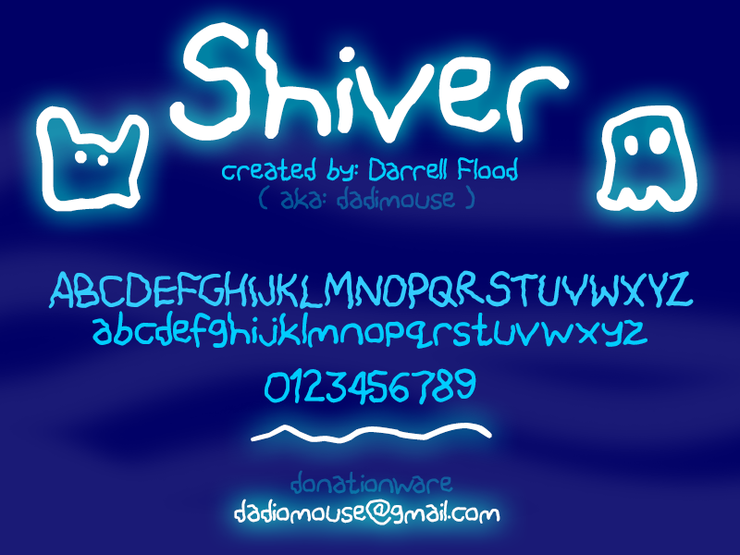 Shiver字体 1