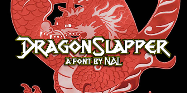 DragonSlapper字体 1