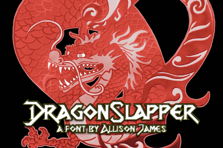 DragonSlapper字体 2