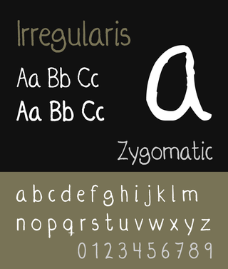 Irregularis字体 5