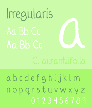 Irregularis字体 6