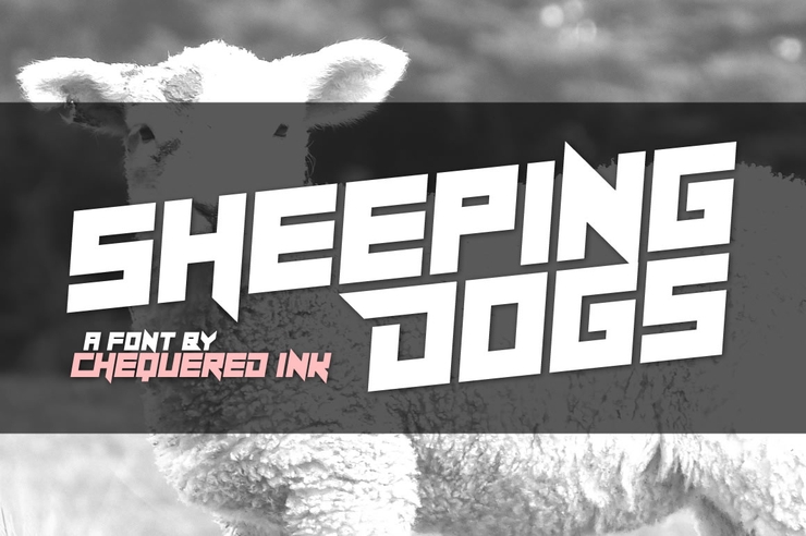Sheeping Dogs字体 1