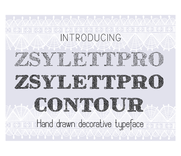 ZsylettPro字体 2
