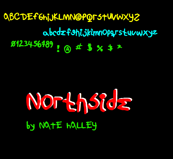 NorthsideNBP字体 2