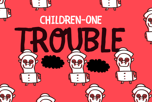 CHILDREN-ONE 字体 1