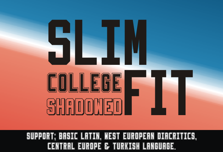 Slimfit字体 2