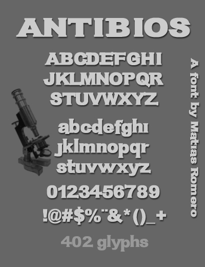 Antibios字体 1