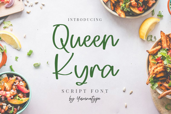 Queen Kyra字体 2