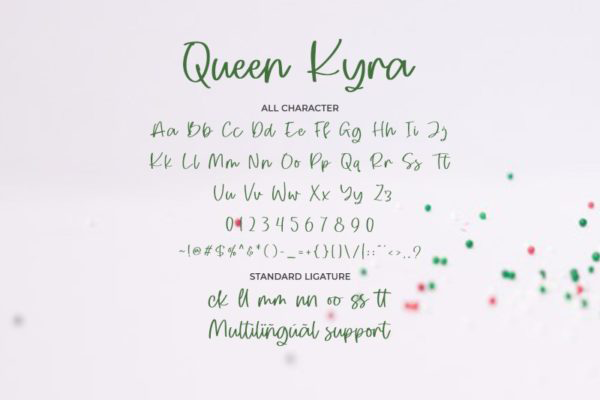 Queen Kyra字体 3