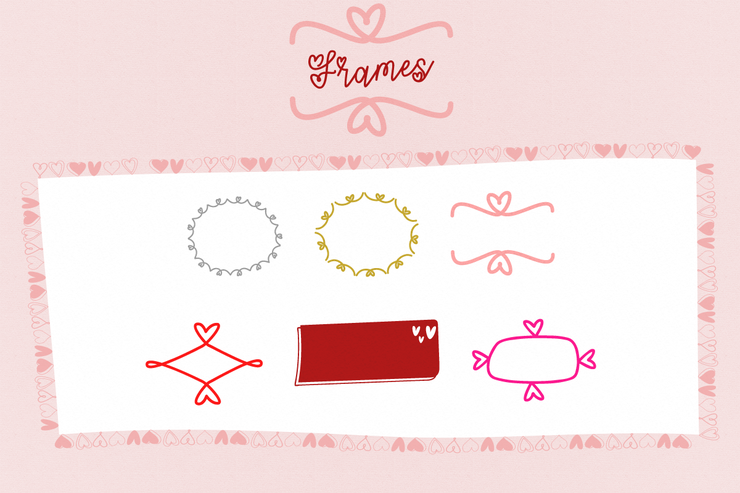 MF Heart Stuff字体 3