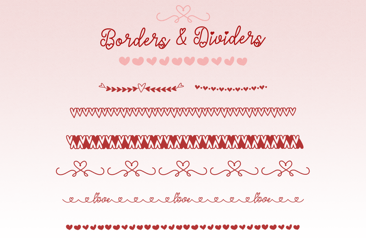 MF Heart Stuff字体 4