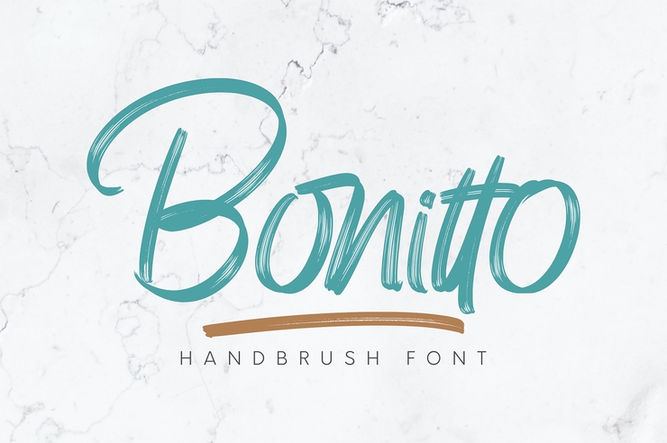 Bonitto字体 2