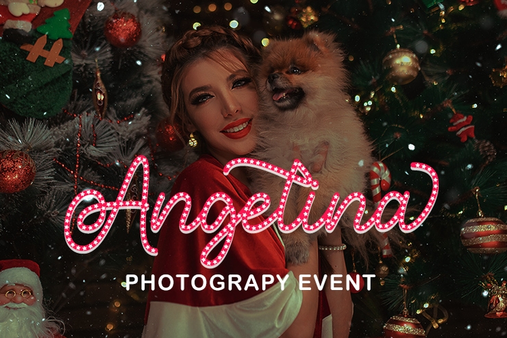 Santa Christmas - A Cute Holiday字体 1