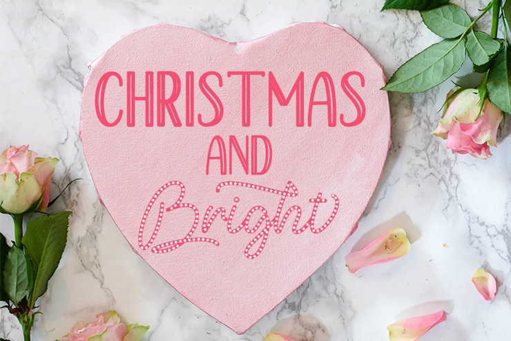 Santa Christmas - A Cute Holiday字体 5