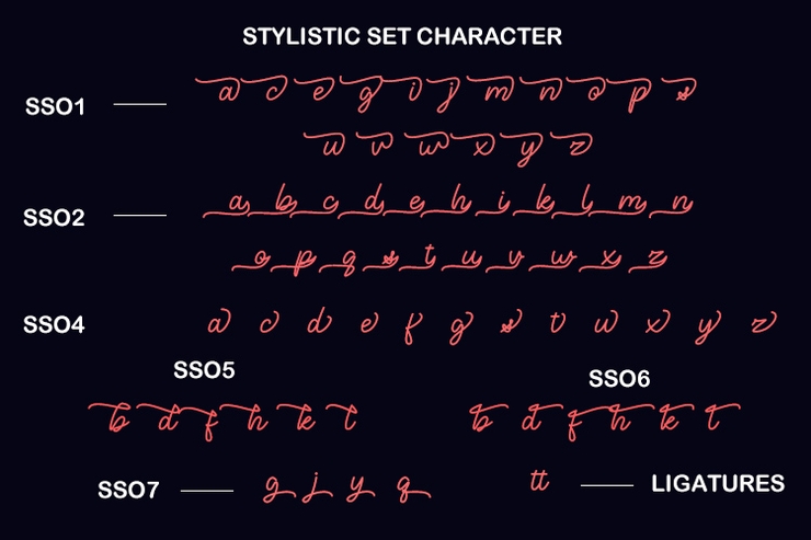 Santa Christmas - A Cute Holiday字体 8