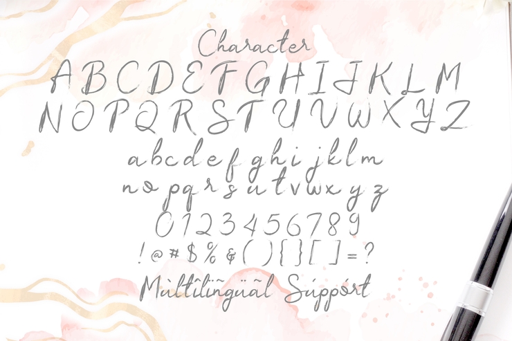 Sugih Janji字体 3