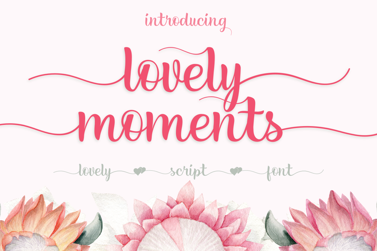 Lovely Moments字体 6