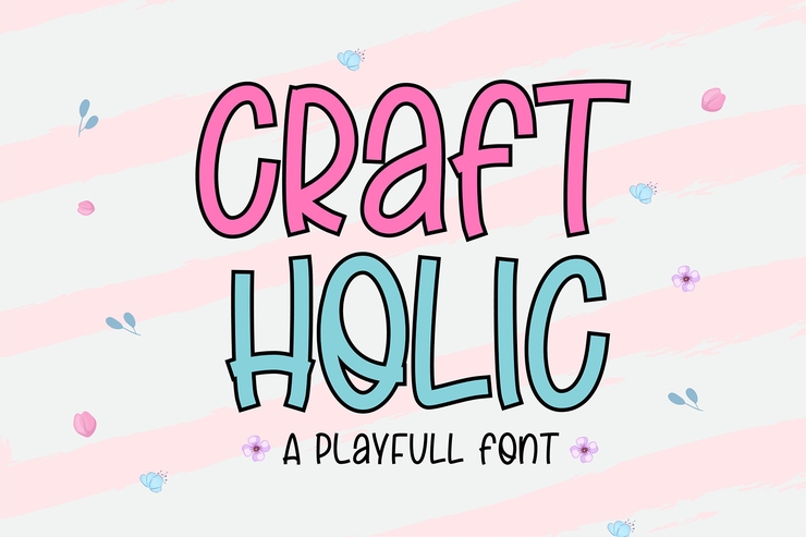 Craft Holic字体 1