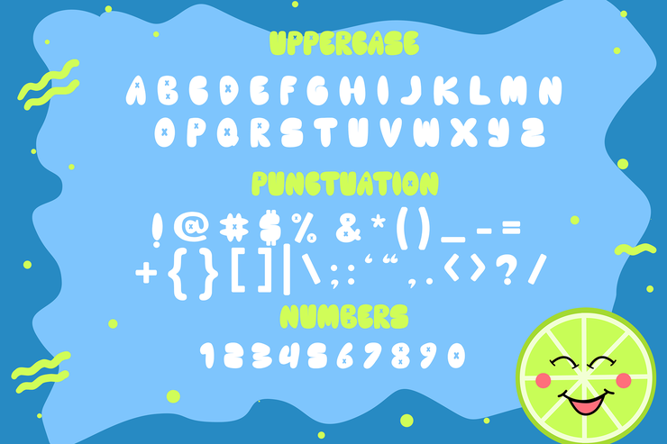 Cute Lime字体 6