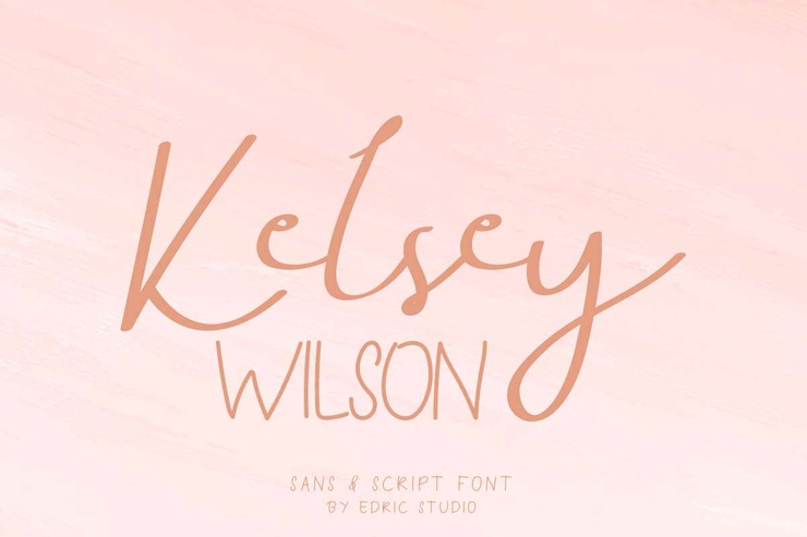 Kelsey Wilson Sans字体 1