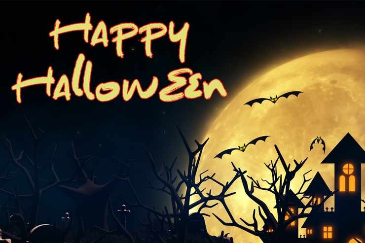 The Spooky Night字体 5