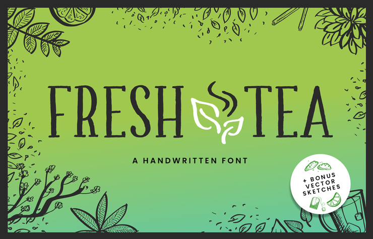 Fresh Tea字体 5