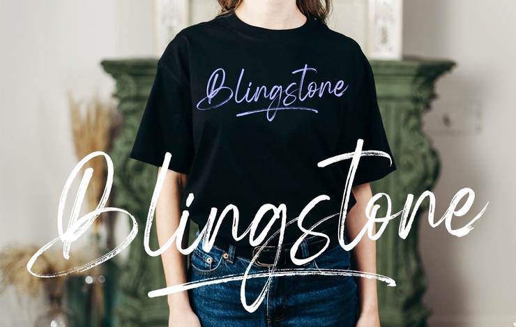 Blingstone字体 1