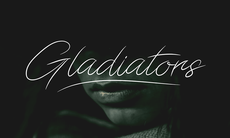 Gladiators字体 1