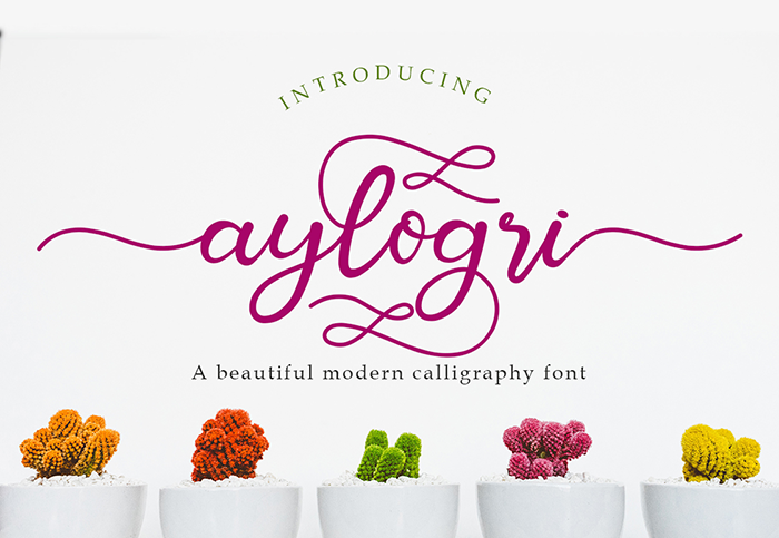Aylogri字体 1