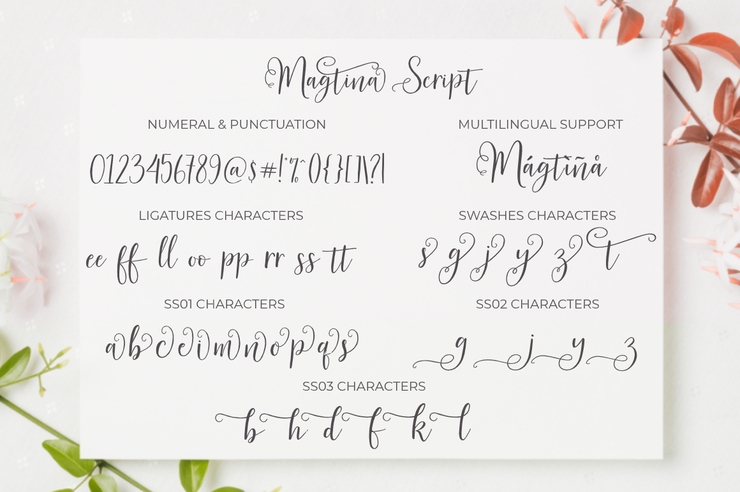 Magtina Script字体 6
