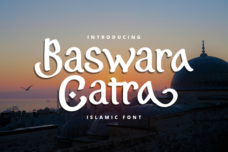 Baswara Catra字体 4