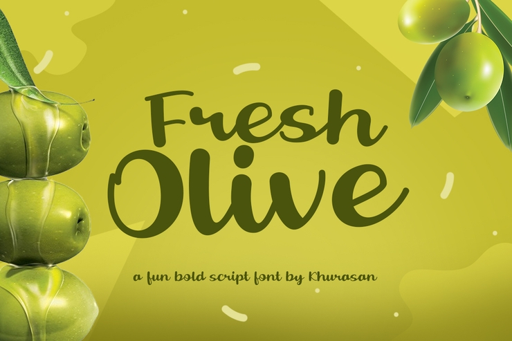 Fresh Olive字体 1