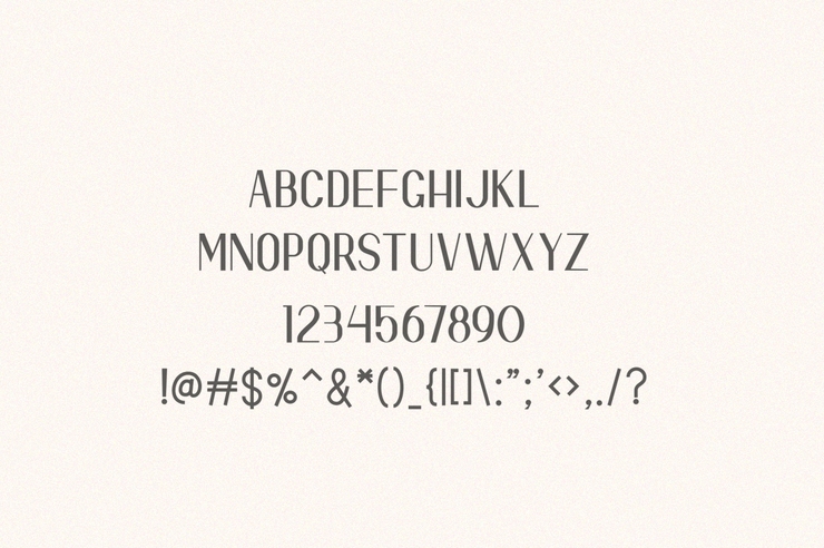 Closia字体 5
