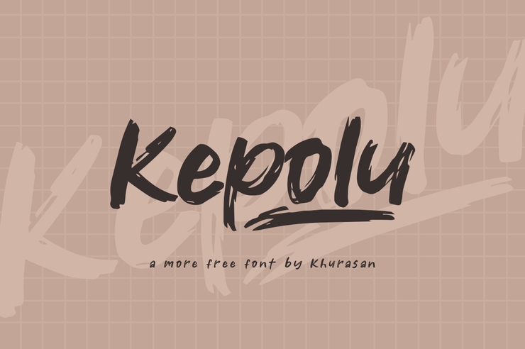 Kepolu字体 1