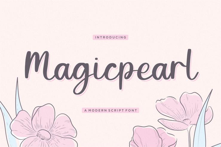 Magicpearl字体 6