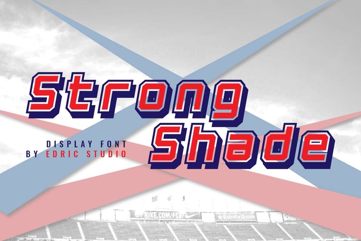 Strong Shade字体 1