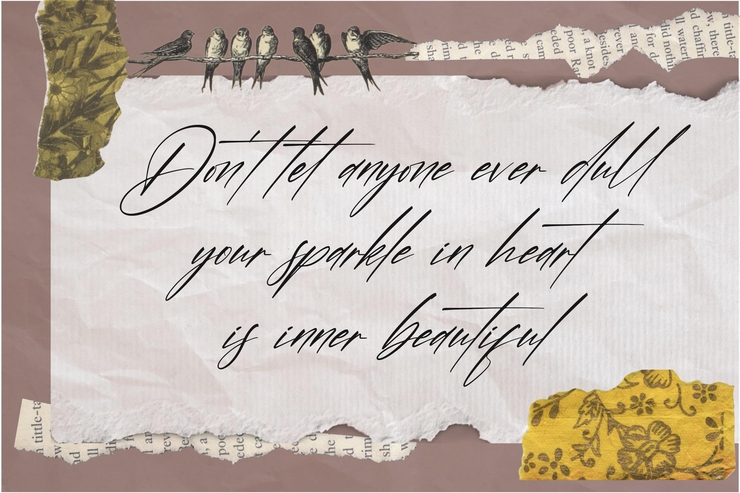 Rosalinde Hamilta字体 4