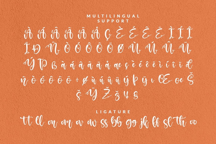Amselia Parselia字体 6