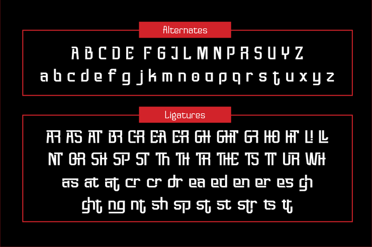 Streamy Light字体 5