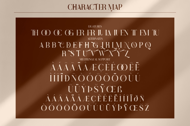 THE HISTORICAL MARLIANA字体 1