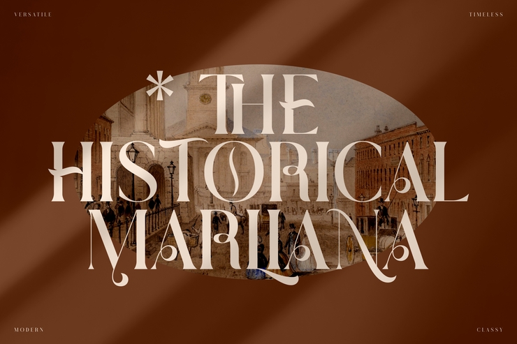 THE HISTORICAL MARLIANA字体 4