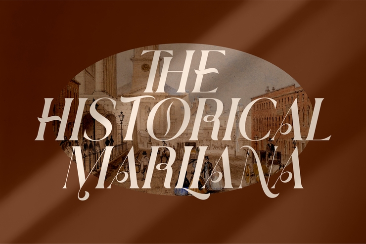 THE HISTORICAL MARLIANA字体 8