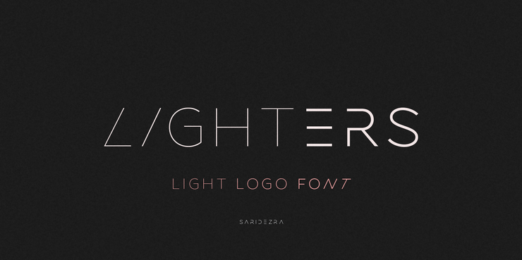 Lighters字体 1